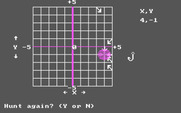 Bumble Plot for IBM PC/Compatibles - Found the treasure! Play again?
