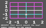 Bumble Plot for IBM PC/Compatibles - Oops, don't squash the bug!
