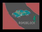 Bumble Plot for IBM PC/Compatibles - Roadblock title screen.