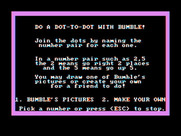 Bumble Plot for IBM PC/Compatibles - Game instructions...