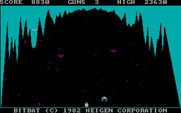 Bit-Bat for IBM PC/Compatibles - Avoid the falling spiders!