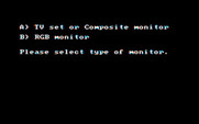 Bruce Lee for IBM PC/Compatibles - With a CGA card both composite and RGB monitors are supported.