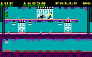 Bruce Lee for IBM PC/Compatibles - Avoid the traps on this screen...