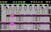 Bruce Lee for IBM PC/Compatibles - With careful timing you can use traps to take out your opponents...