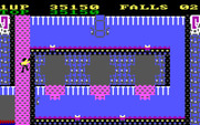 Bruce Lee for IBM PC/Compatibles - On this screen you have multiple paths you can take...