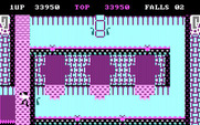 Bruce Lee for IBM PC/Compatibles - There are multiple paths to take on this screen...