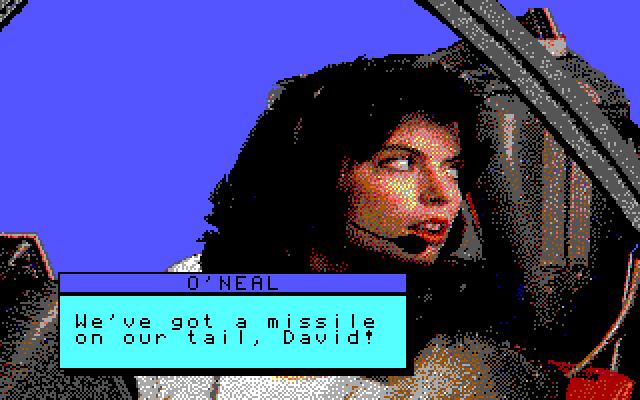 David Wolf: Secret Agent IBM PC/Compatibles Screenshot: Great, we've got missiles!