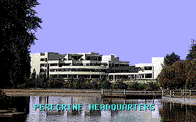 David Wolf: Secret Agent IBM PC/Compatibles Screenshot: Peregrine headquarters...
