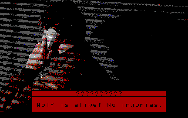 David Wolf: Secret Agent IBM PC/Compatibles Screenshot: Hmm...looks like trouble...