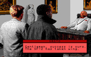 David Wolf: Secret Agent for IBM PC/Compatibles - One of the ways the game can end...