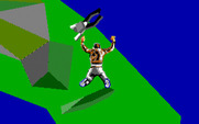 David Wolf: Secret Agent for IBM PC/Compatibles - Jumped out of a plane...and need to catch the guy who has a parachute!