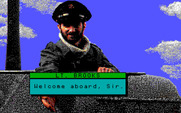 David Wolf: Secret Agent for IBM PC/Compatibles - Welcome aboard a submarine!