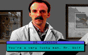 David Wolf: Secret Agent for IBM PC/Compatibles - I got lucky...not game over yet!