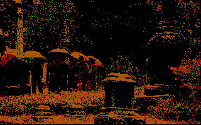 David Wolf: Secret Agent IBM PC/Compatibles Screenshot: One way the game can end...