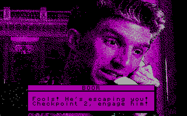 David Wolf: Secret Agent IBM PC/Compatibles Screenshot: Escaping!