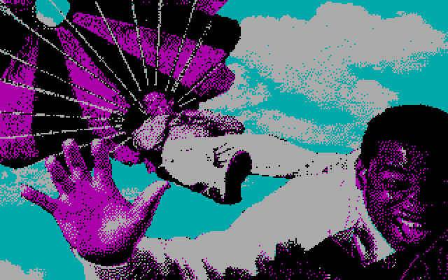 David Wolf: Secret Agent IBM PC/Compatibles Screenshot: Parachute acquired!