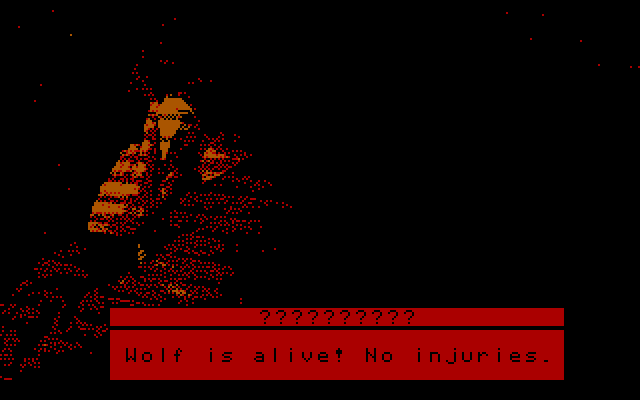 David Wolf: Secret Agent IBM PC/Compatibles Screenshot: Who is this suspect character?