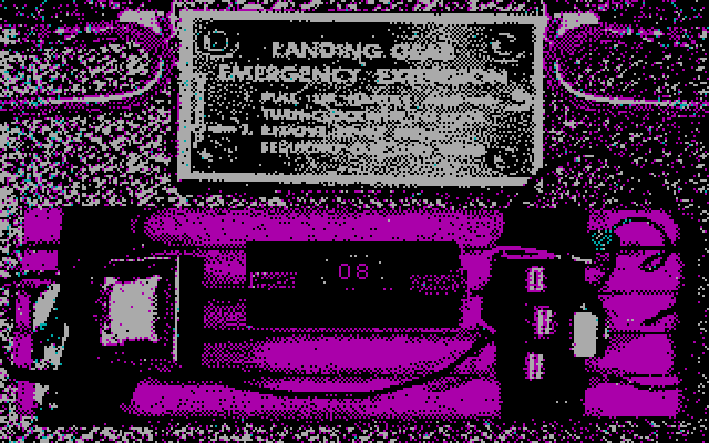 David Wolf: Secret Agent IBM PC/Compatibles Screenshot: It's a bomb! Better get out of here...
