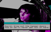 David Wolf: Secret Agent for IBM PC/Compatibles - We'll just blow up the hangar doors...then we're out of here!