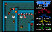 Gauntlet II for Amiga - There's a jar of cider, but it's trapped inside the walls!