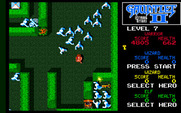 Gauntlet II for Amiga - Being chased by ghosts...!