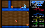 Gauntlet II for Amiga - Game start.