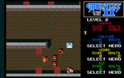 Gauntlet II for Amiga - Fighting grunts on level 2.