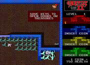 Gauntlet II for Arcade - Save keys to open doors.