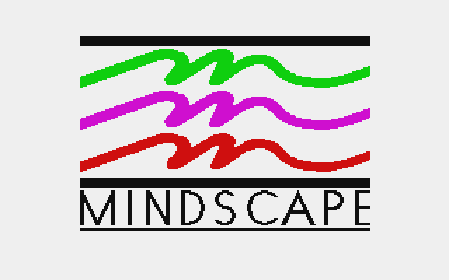Gauntlet II Atari ST Screenshot: Mindscape logo.