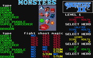 Gauntlet II for Atari ST - Here's the monsters you'll encounter.