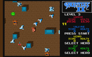 Gauntlet II for Atari ST - Being chased by ghosts...