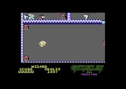 Gauntlet II for Commodore 64 - Yellow wizard starts the game...