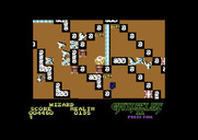 Gauntlet II for Commodore 64 - This level has a lot of doors...