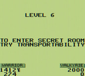 Gauntlet II for Game Boy - Another hint...