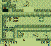 Gauntlet II for Game Boy - The exit! But how do I reach it?