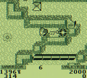 Gauntlet II for Game Boy - Transports transport you randomly to another nearby transporter.