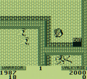 Gauntlet II for Game Boy - Exit for the first level.