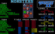 Gauntlet II for IBM PC/Compatibles - Here are some of the monsters you'll encounter.