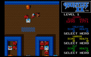 Gauntlet II for IBM PC/Compatibles - On this level the glowing tiles cause walls to disappear.