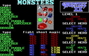 Gauntlet II for IBM PC/Compatibles - Some of the game monsters.