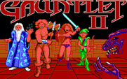 Gauntlet II for IBM PC/Compatibles - Title screen.