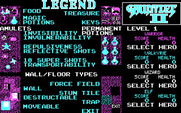Gauntlet II for IBM PC/Compatibles - Some of the objects you'll encounter in the game.