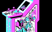 Gauntlet II for IBM PC/Compatibles - The game begins with an animated zoom in to a Gauntlet arcade machine.