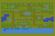 The Plains of Salisbury for Atari 8-bit - It's hand-to-hand combat time!