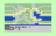 The Plains of Salisbury for Commodore 64 - Movement phase...