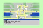The Plains of Salisbury for Commodore 64 - It's hand to hand combat time!