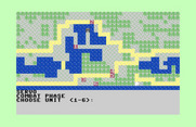 The Plains of Salisbury for Commodore 64 - Combat phase, but I'm not in position for combat yet...