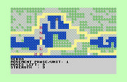 The Plains of Salisbury for Commodore 64 - Game start.