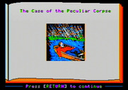 Police Blotter for Apple II - Introducing The Case of the Peculiar Corpse...