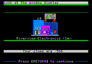 Police Blotter for Apple II - Visiting an electronics store...